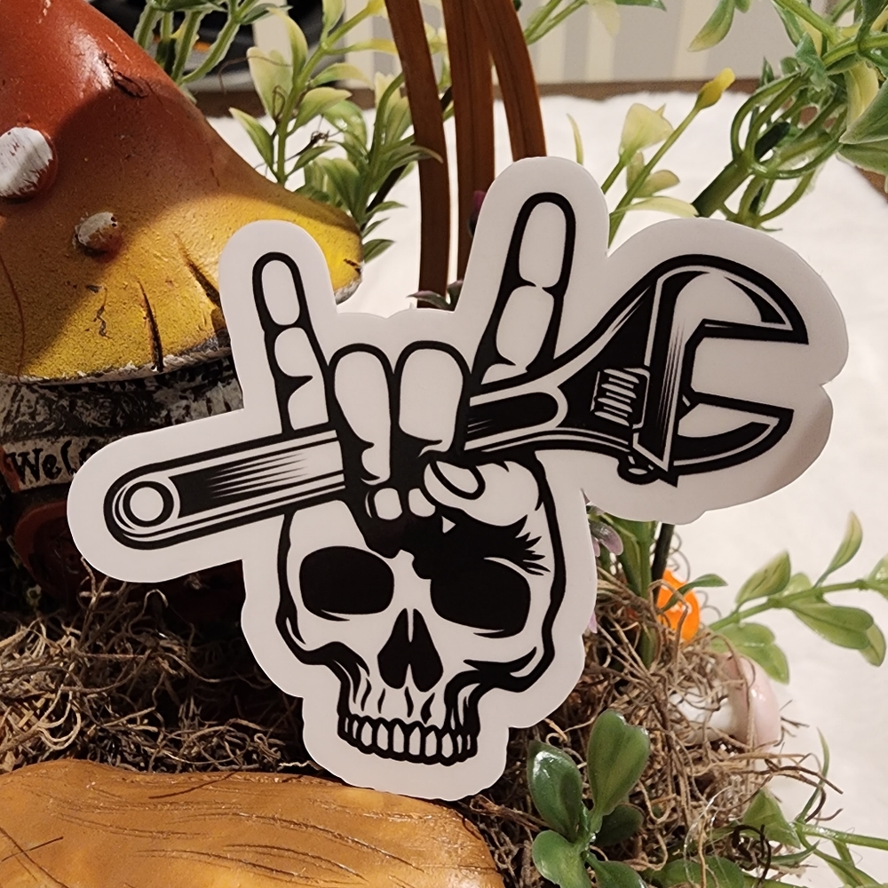 7/$15 Cute Rocker Themed Waterproof Durable Sticker